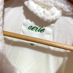 White Aerie Teddy jacket
